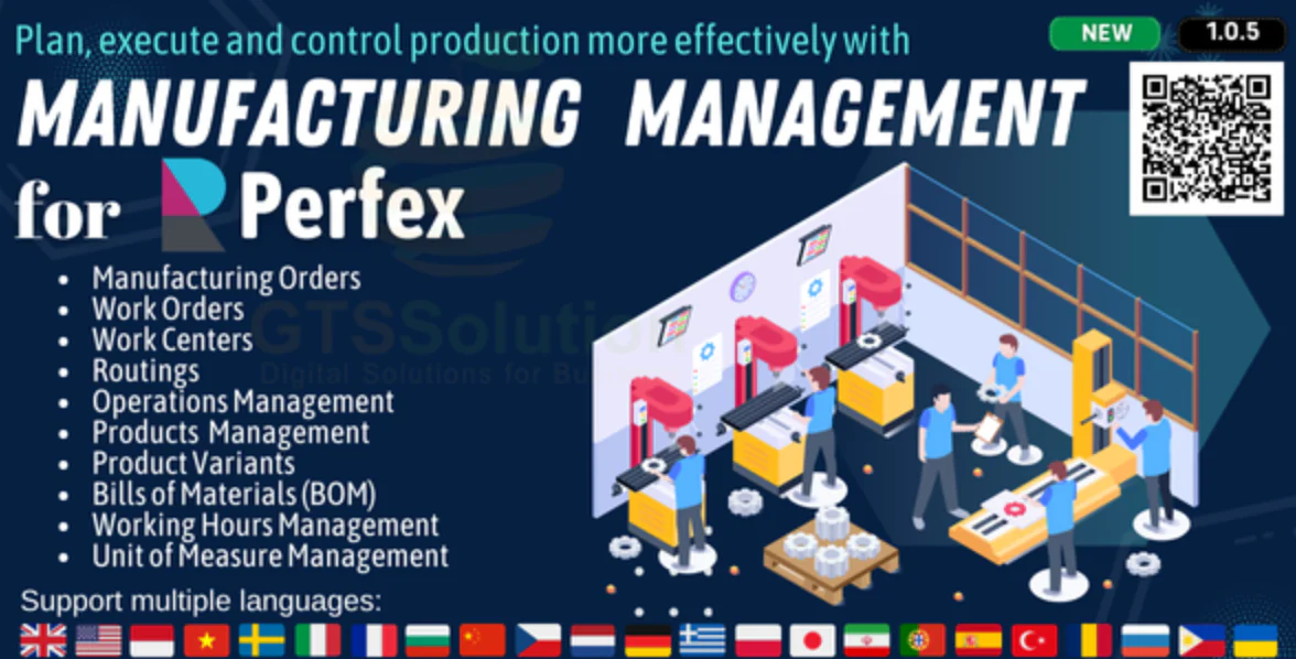 Manufacturing Management | Perfex CRM