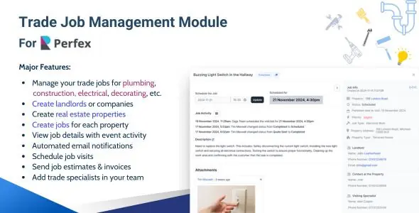 Trade Job Management