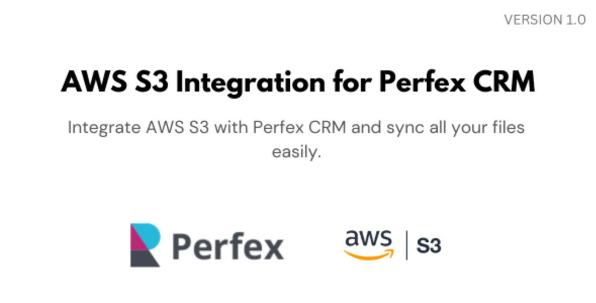 AWS S3 Integration | Perfex CRM
