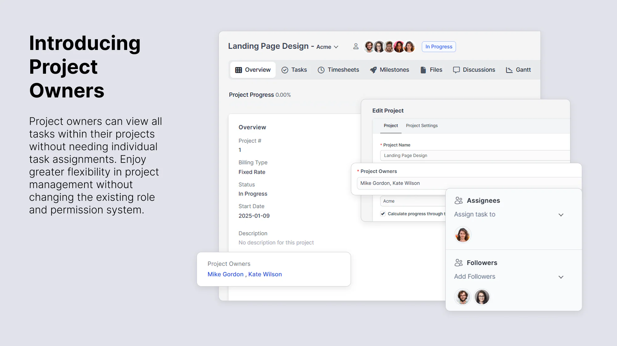 Project Management Enhancements Module para Perfex CRM