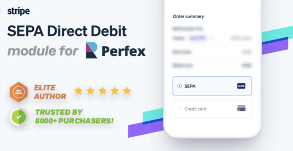 Stripe SEPA Direct Debit payment gateway | Perfex CRM