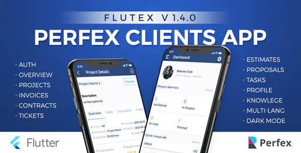 Flutex – Aplicativo Móvel para Clientes do Perfex CRM