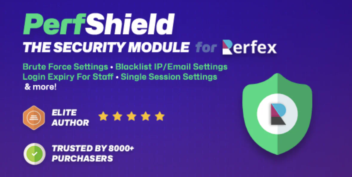 PerfShield - The powerful security toolset | Perfex CRM