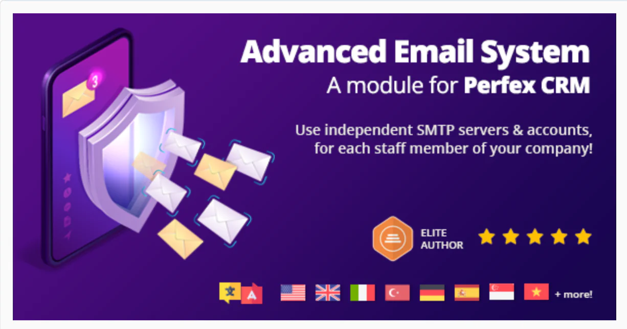 Advanced Email System | Perfex CRM