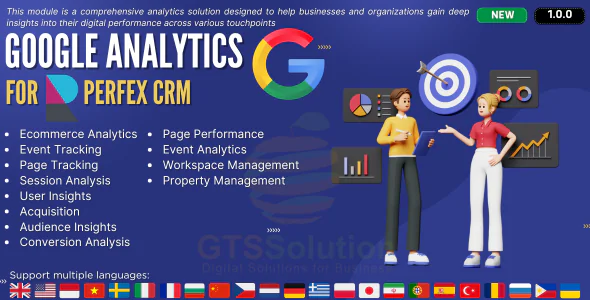 Google Analytics para Perfex CRM