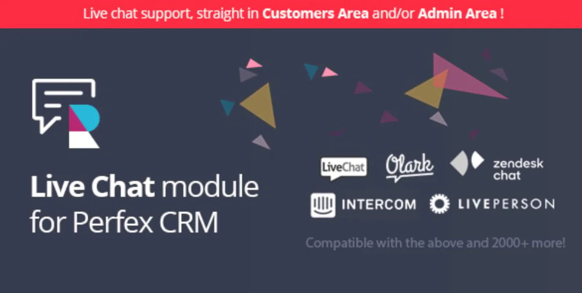 Live Chat | Perfex CRM – Comunicação Instantânea Integrada