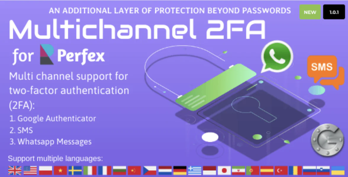 Multichannel Two Factor Authentication | Perfex CRM