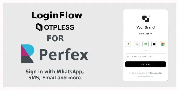 LoginFlow – Otpless para Perfex CRM