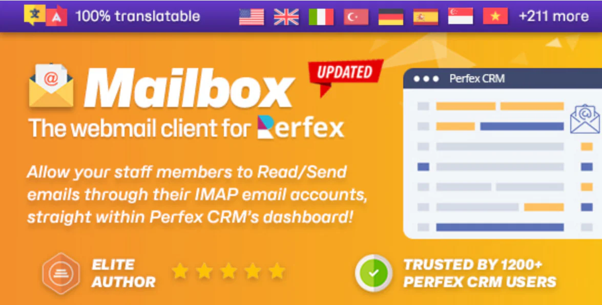 Mailbox - Webmail based e-mail client | Perfex CRM