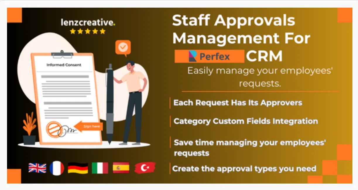 Staff Approvals Management | Perfex CRM