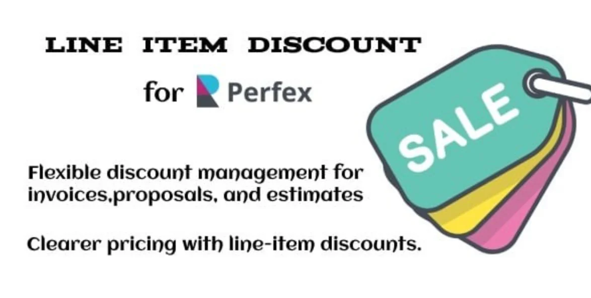 Line Item Discount para Perfex CRM
