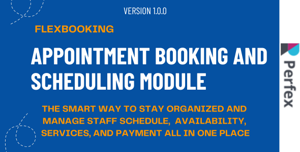 FlexBooking – Módulo de Agendamento de Compromissos para Perfex CRM
