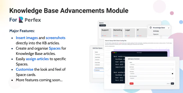 Knowledge Base Advancements Module para Perfex CRM