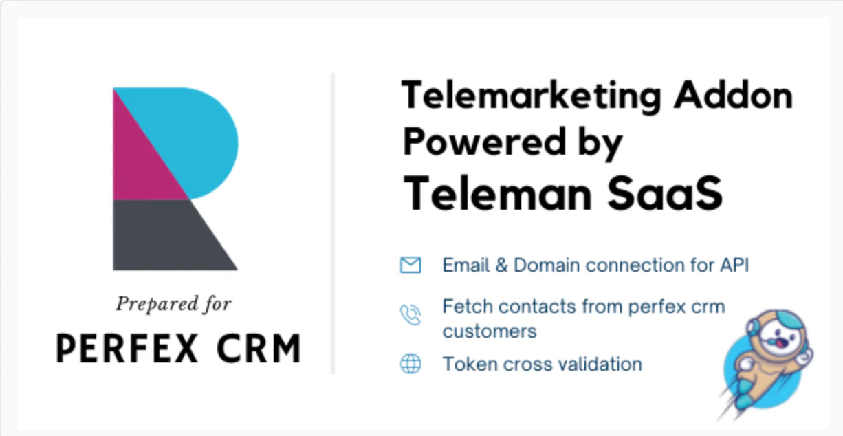 Addon Telemarketing Application | Perfex CRM