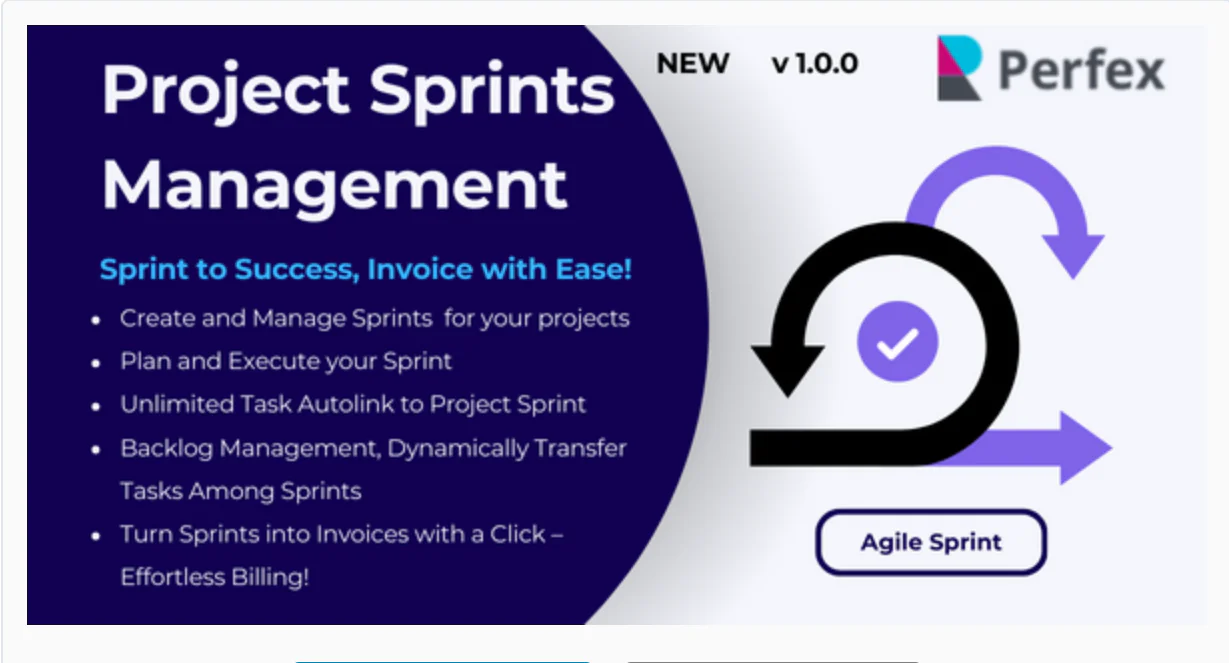 Agile Sprint Management | Perfex CRM
